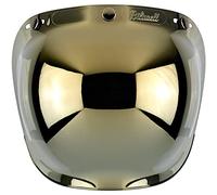 Cycle de Orange pièces anti-buée Bubble casque visage Miroir Shield par Biltwell