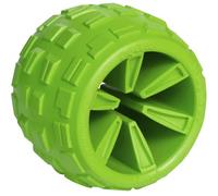 Cycle Dog High Roller Plus Grande Balle Verte à Rebond erratique - Jouet à mâcher Robuste et Durable - Idéal pour Jouer et pour Les mâcheurs agressifs - Fabriqué aux États-Unis