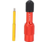 Cycle Fork Adaptateur de valve en alliage d'aluminium -Buse de conversion d'extension pour mountain motorcycle rouge
