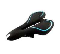 Cycle Seat Cushion - Thickened Soft Silicone, Saddle for Mountain Bike | 26.5x16 Cm Size, Gel Pad | Hollow Ventilated Saddle - Ergonomic Seat Cushion For Road Biking, Commuting, Men, Women