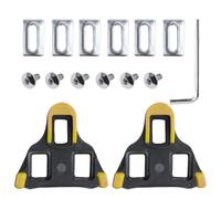 Cycle Shoe Cleats, Locking Cycling Pedal Cleats, Replacement Cleats for Cycling Shoes, Road Cycle Cleats for Men, Indoor Cycling Shoe Cleats, 2X Locking Pedals Cleat, Cleats for Cycling Shoes