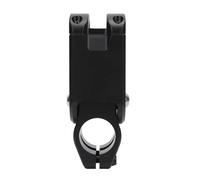 Cycle Sole de guidon noir Aluminium alliage réglable Absorbant de gravier Absorbant Route de montagne Tic de vélo 31,8 mm 28,6 mm Réduction des vibrations pour le confort de