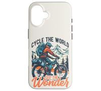 Cycle The World See The Wonder Mountain Bike epacking Coque pour iPhone 16