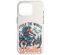 Cycle The World See The Wonder Mountain Bike epacking Coque pour iPhone 16 Pro