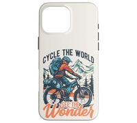 Cycle The World See The Wonder Mountain Bike epacking Coque pour iPhone 16 Pro Max