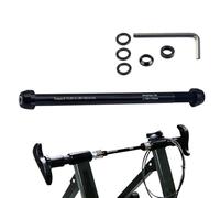 Cycle Trainer Thru Axle Skewer, Skewer Cycling Trainer, Essieu de remplacement 'entraîneur de cyclisme, Largeur réglable, accessoire pour femmes, hommes, adultes et adolescents