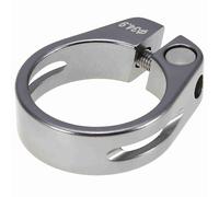 Cycles Bike Seat Post Clamp,4Colors 34.9mm Aluminum Alloy Seat Tube Clip Bicycle Seatpost Collar Aluminum Alloy Seat Post for Mountain Bike Road Bike Gear Track Bike Folding Bike (Couleur de l'ombre