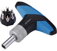 Cycling Clé Dynamométrique Torquefix Pour Vélo 6 Nm Avec Clé Allen 2,3,4,5,6 Et Torx T25 Btl-119,Noir