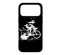Cycling Guy Dessin Biker Coque pour iPhone 17 Pro Max
