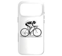 Cycling Guy Drawing Bike Lover Cyclism Coque pour iPhone 17 Pro Max
