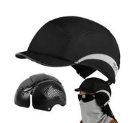 Cycling Helmet - 18x20x11cm Comfortable Adjustable Reflective Bike Helmet, Baseball Cap Style Safety Helmets with Hard Lining for Men Women, Outdoor Travel Riding Hiking