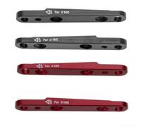 Cycling Innovation Convertisseur de frein léger en alliage d'aluminium adapté à la plupart des modèles de vélo de route (disque prêt) (Noir)