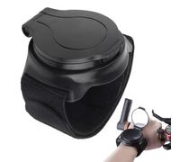 Cycling Safety Mirror - Wristband Accessory for Road Riding | Pc Nylon with 360 Adjustable Design, Wide Angle Rear View, Comfortable Strap Fit, Practical Gear for Mountain Cycling