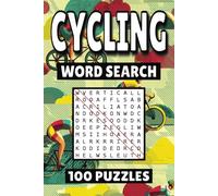 Cycling Word Search: 100 Pages of Sports Puzzles, Word Scramble, Word Find, and Vocabulary Activities for Kids, Adults, and Seniors