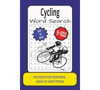 Cycling Word Search: Word Search with Easy to Read Print about Cycling, Puzzle Book, Cycling Activity, Brain Games, Competition, Mountain bike, Gravel ... for Vacations, Holidays and Relaxation