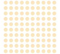 cyclingcolors 100x Cache vis adhésif Autocollant diamètre 14 mm Protection Bouchon Trou obturateur Meuble Table Chaise Maison, Sable