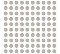 cyclingcolors 100x Cache vis adhésif Autocollant diamètre 14 mm Protection Bouchon Trou obturateur Meuble Table Chaise Maison, Granite