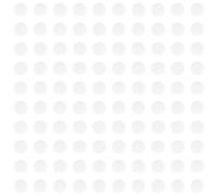 cyclingcolors 100x Cache vis adhésif Autocollant diamètre 14 mm Protection Bouchon Trou obturateur Meuble Table Chaise Maison, Blanc