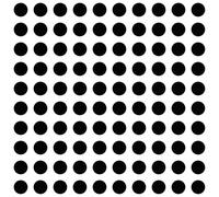 cyclingcolors 100x Cache vis adhésif Autocollant diamètre 14 mm Protection Bouchon Trou obturateur Meuble Table Chaise Maison, Noir