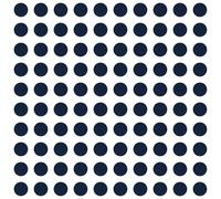 cyclingcolors 100x Cache vis adhésif Autocollant diamètre 14 mm Protection Bouchon Trou obturateur Meuble Table Chaise Maison, Bleu foncé