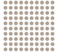 cyclingcolors 100x Cache vis adhésif Autocollant diamètre 14 mm Protection Bouchon Trou obturateur Meuble Table Chaise Maison, Cappuccino