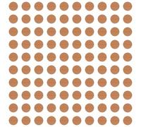 cyclingcolors 100x Cache vis adhésif Autocollant diamètre 14 mm Protection Bouchon Trou obturateur Meuble Table Chaise Maison, Aulne