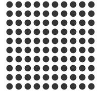 cyclingcolors 100x Cache vis adhésif Autocollant diamètre 14 mm Protection Bouchon Trou obturateur Meuble Table Chaise Maison, Basalte