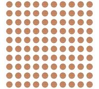 cyclingcolors 100x Cache vis adhésif Autocollant diamètre 14 mm Protection Bouchon Trou obturateur Meuble Table Chaise Maison, Hêtre bavière