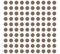 cyclingcolors 100x Cache vis adhésif Autocollant diamètre 14 mm Protection Bouchon Trou obturateur Meuble Table Chaise Maison, Latté