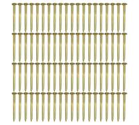 cyclingcolors 100x clou pointe en laiton doré tête ronde idéal meuble bois tableau chaise boule ancien vintage, 1.8x25mm