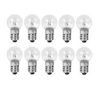 cyclingcolors 10x AMPOULE VELO 6V 14V 0.6W 2.4W 6W 7W E10 A VISSER FEU DYNAMO ARRIERE ECLAIRAGE SOLEX MOBYLETTE VINTAGE MAISON LAMPE CHANDELIER MINIATURE EDISON (6V 6W)