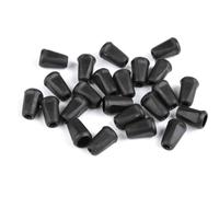 cyclingcolors 10x arrêt de Cordon extrémité Plastique 12x17mm Embout Bloque Fermoir Attache bloqueur Corde Lacet Fil Camping vêtement Sac mercerie, Noir