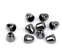 cyclingcolors 10x arrêt de Cordon extrémité Plastique Embout Bloque Fermoir Attache bloqueur Corde Lacet Fil Camping vêtement Sac mercerie, Nickel Noir
