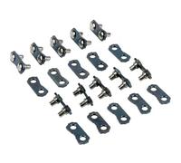 cyclingcolors 10x Attache Rapide maillon de jonction Pas 0,404 inch épaisseur Plaque intérieure 1,5mm pour chaîne de tronçonneuse Raccordement Connecteur Entraînement Mâle Femelle Universel
