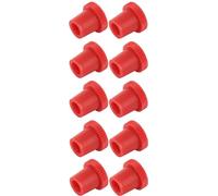 cyclingcolors 10x bouchon de graisseur rouge capuchon protection plastique