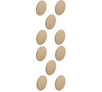 cyclingcolors 10x Cache vis adhésif Autocollant 18mm Noir Blanc Gris Bois chêne pin hêtre Capuchon Trou Meuble Table Chaise (Pin)