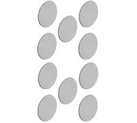 cyclingcolors 10x Cache vis adhésif Autocollant 18mm Noir Blanc Gris Bois chêne pin hêtre Capuchon Trou Meuble Table Chaise (Gris)
