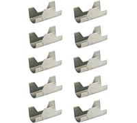 cyclingcolors 10x Clip d'assemblage de Ressort et Tige dressée pour Matelas, lit, sommier, Meuble, Attache, Fixation