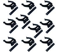 cyclingcolors 10x Clip pour PLINTHE A Visser Tenon Queue DE Sapin Plastique Pied DE Meuble 28MM 34MM Cuisine Salle DE Bain (Ø34mm (à Visser))