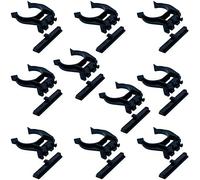 cyclingcolors 10x Clip pour PLINTHE A Visser Tenon Queue DE Sapin Plastique Pied DE Meuble 28MM 34MM Cuisine Salle DE Bain (Ø28mm (à Tenon))