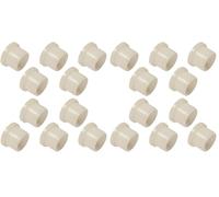 cyclingcolors 10x Coussinet entretoise épaulée Plastique Nylon vis rondelle collerette (8 x 12 x 16 x 6 x 2mm) (Lot de 2)