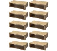 cyclingcolors 10x Curseur de Latte 63 x 8 mm Guide fermetté variateur Poussoir réglage dureté sommier Lombaire, Beige