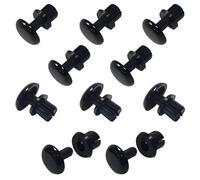 cyclingcolors 10x rivet clip plastique fixation agrafe à expansion pare-choc cache-moyeu garniture voiture Ø6,1mm x 2,5mm-4,4mm