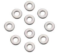 cyclingcolors 10x RONDELLE DE Rayon Roue Velo 13G 14G Plate Renovation Jante Cycle VTT Route (14G (2mm))