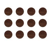 cyclingcolors 12x Cache vis adhésif autocollant diamètre 40mm protection bouchon trou obturateur meuble table chaise maison, Chêne canterbury