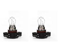 cyclingcolors 1x Ampoule PS19W 12V 19W PG20/1 voiture moto scooter éclairage feux brouillard stationnement position recul lampe jour, transparent (Lot de 2)