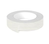 cyclingcolors 1x Bande de chant ABS sans colle 23 mm x 5 m épaisseur 0,8 mm facile à appliquer bricolage étagère meuble panneau plan de travail bois stratifié, Fineline blanc