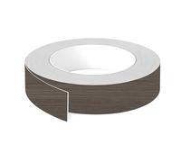 cyclingcolors 1x Bande de chant ABS sans colle 23 mm x 5 m épaisseur 0,8 mm facile à appliquer bricolage étagère meuble panneau plan de travail bois stratifié, Fineline gris foncé