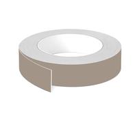 cyclingcolors 1x Bande de chant ABS sans colle 43 mm x 5 m épaisseur 0,8 mm facile à appliquer bricolage étagère meuble panneau plan de travail bois stratifié, Gris argile mat
