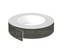 cyclingcolors 1x Bande de chant ABS sans colle 43 mm x 5 m épaisseur 0,8 mm facile à appliquer bricolage étagère meuble panneau plan de travail bois stratifié, Chêne Sherman anthracite